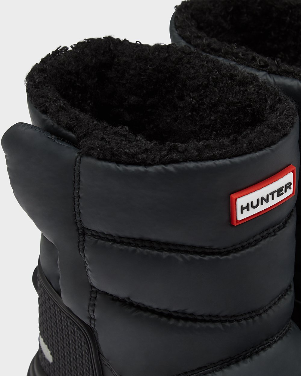 Botas de Nieve Hunter Niños - Original Big Insulated - Negros - GUTBXSI-91